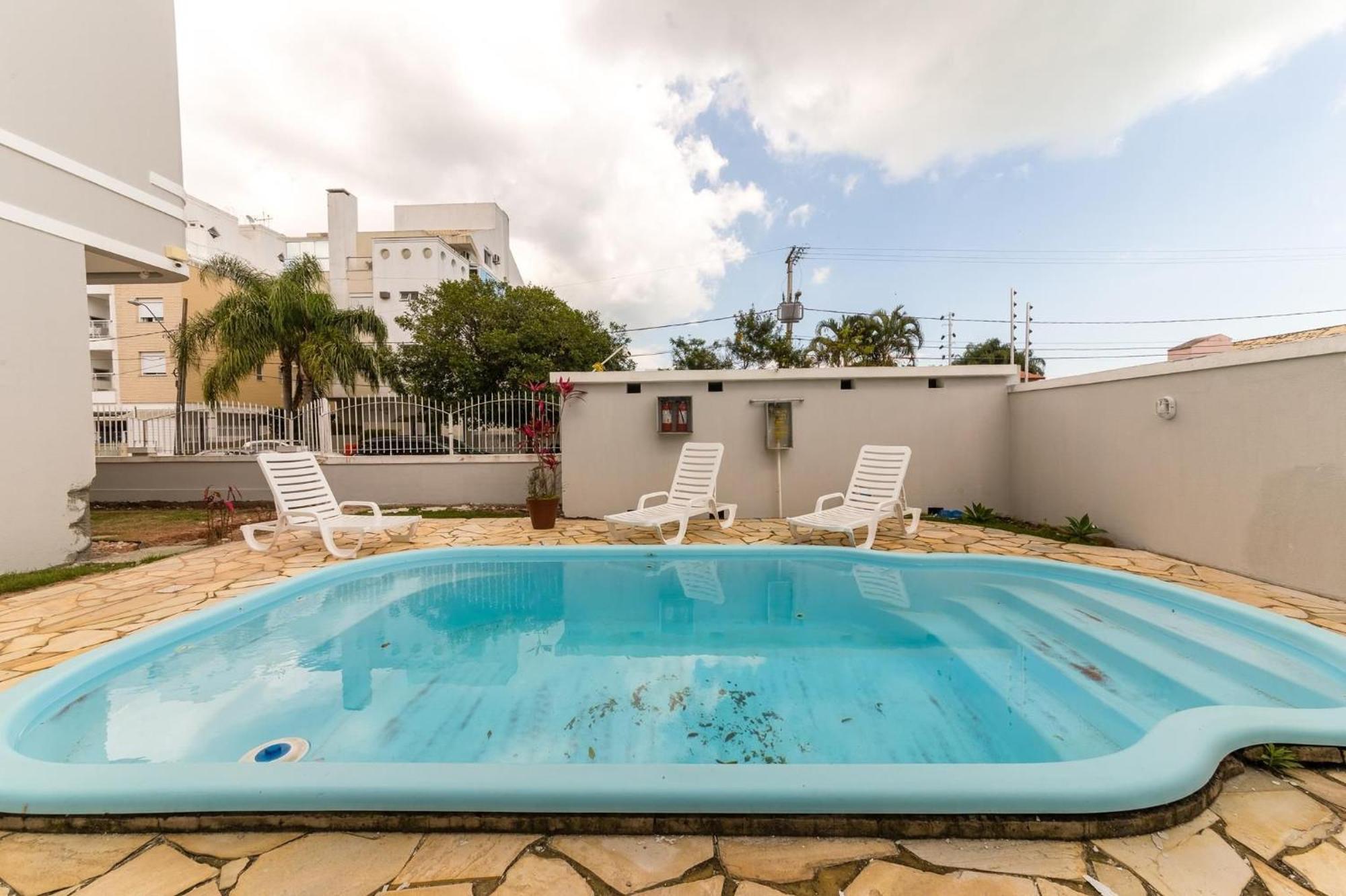 Апартаменти Belo Apto C/ Piscina Em Jurere 800M Do Mar Chr101 Флоріанополіс Екстер'єр фото